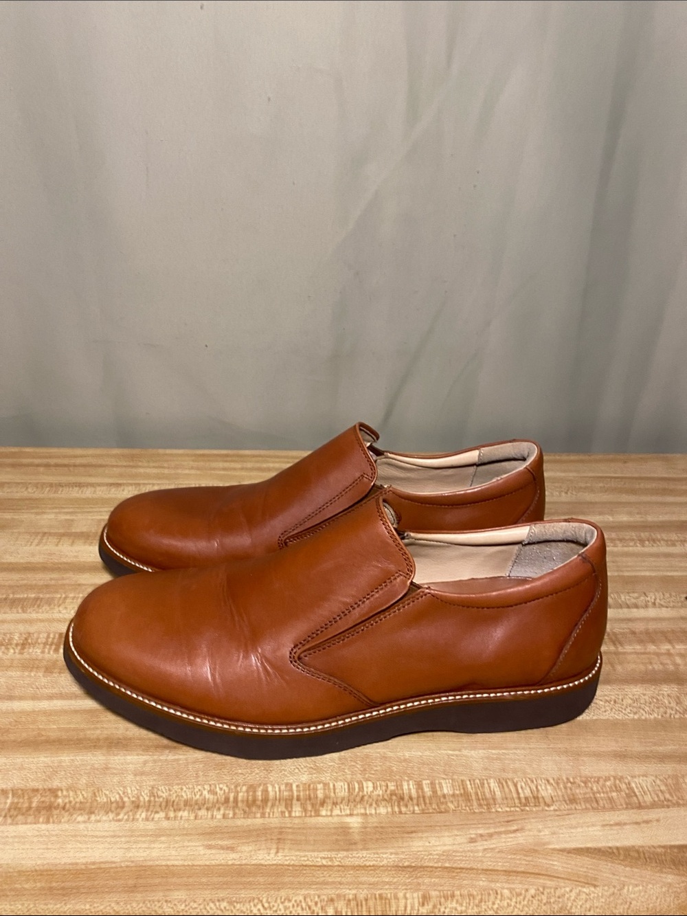 Samuel Hubbard ‘ Frequent Traveler’ Whiskey Brown  Loafers  M2190 065 men  11 M